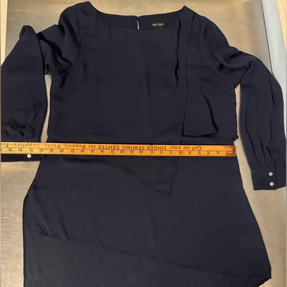 WHBM - Asymmetric Layered Tunic Blouse - Picture 10 of 15